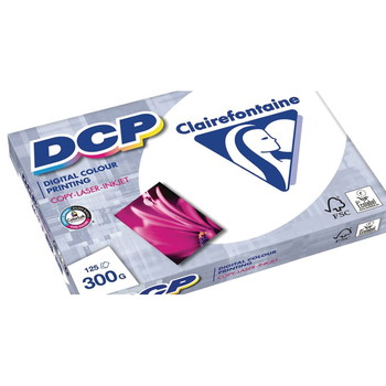 DCP Clairfontaine A4 kopipapir 300g hvid 125ark
