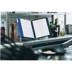 Durable Sherpa A4 registersystem t/10 lommer grå