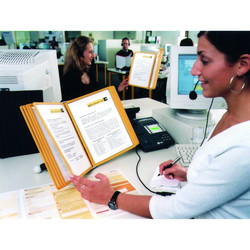 Durable Sherpa A4 registersystem t/10 lommer grå