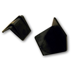Hjørnebeskytter 45x45x30mm sort