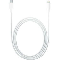 Apple USB-C lightning kabel 1m hvid
