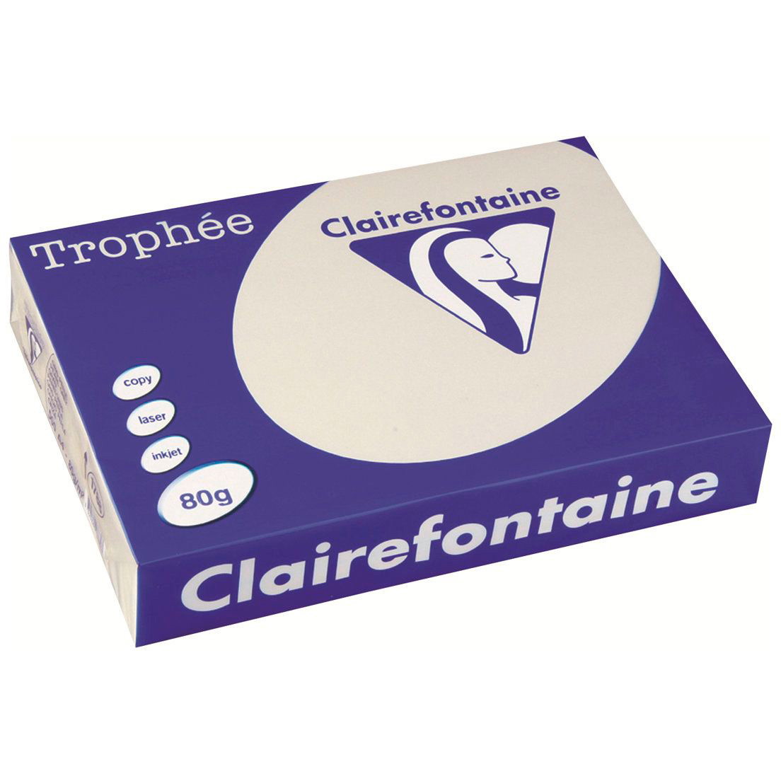 Trophee kopipapir A4 80g lysegrå 500ark