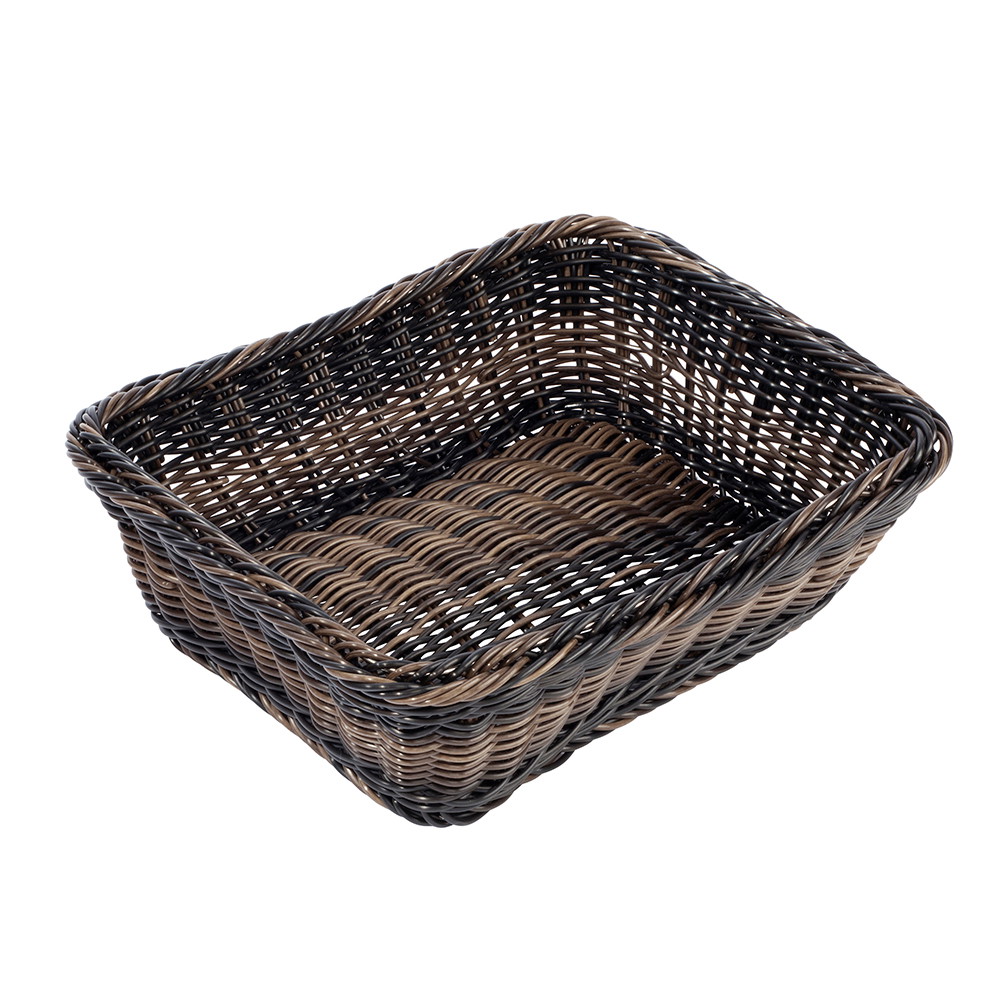 Brødkurv 32,5x26,5x10cm sort