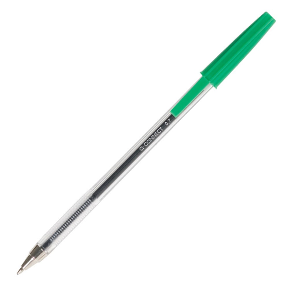 Q-connect Stick kuglepen 0,7mm grøn
