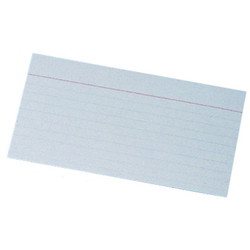 Exacompta A kartotekskort 7,5x12,5cm hvid 100stk