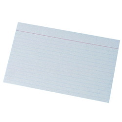 Exacompta A6 kartotekskort 10,5x14,8cm 100stk