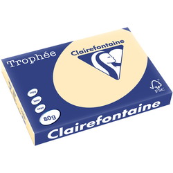 Trophee kopipapir A3 80g pastel chamois 500ark