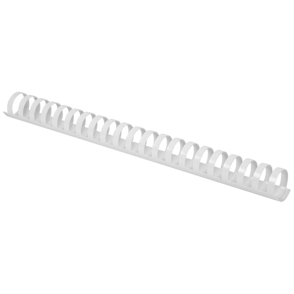Spiralrygge Plast 22mm hvid Q-Connect 195 ark 1102201