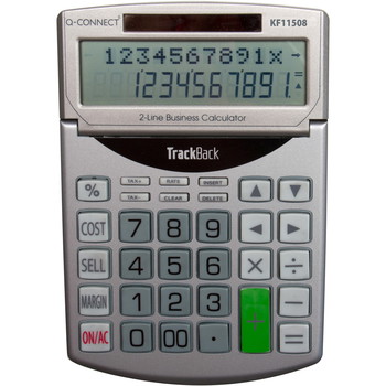 Q-connect Advanced Dual Power bordregnemaskine 12 cifre