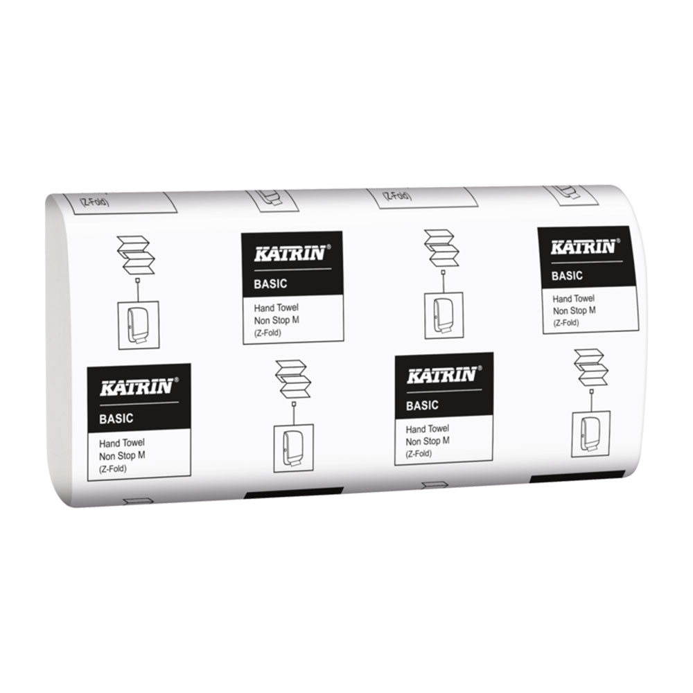 Håndklædeark Katrin Basic M Non-Stop 1-lag 23.5x24x8cm Natur