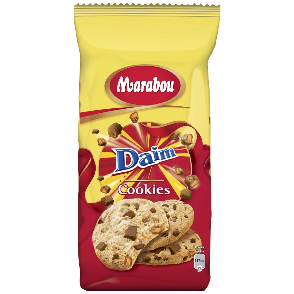 Marabou Cookies Daim 184 g 