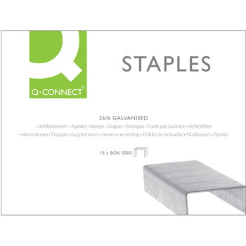 Q-connect hæfteklammer 26/6
