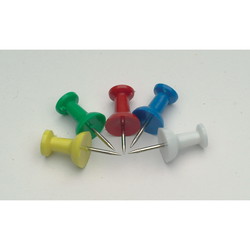Q-connect Push Pins assorterede farver 25stk