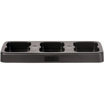 Style affaldsspand base til tre spande 20L sort