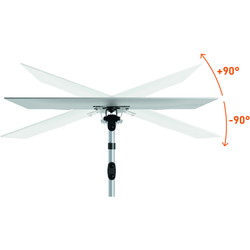 Durable Select monitorarm til 1 skærm 27" sølv
