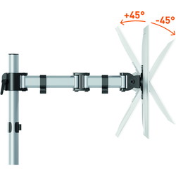 Durable Select monitorarm til 1 skærm 27" sølv