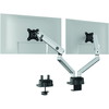 Durable Select Plus monitorarm til 2 skærme 32" sølv