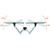 Durable Select Plus monitorarm til 2 skærme 32" sølv