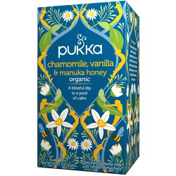 Pukka Chamomile, Vanilla & Manuka honey 20 tebreve