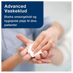 Tork 747450 Advanced vaskeklude 19x25cm hvid