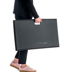 Mousetrapper Active ståmåtte 45x74cm sort