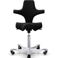 HÅG Capisco 8106 Select kontorstol sort/sølv 200mm