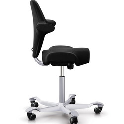 HÅG Capisco 8106 Select kontorstol sort/sølv 200mm