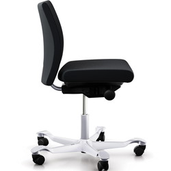 HÅG Creed 6002 kontorstol Select sort/sølv lav gas