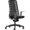 Interstuhl PUREis3 PU213 kontorstol armlæn sort