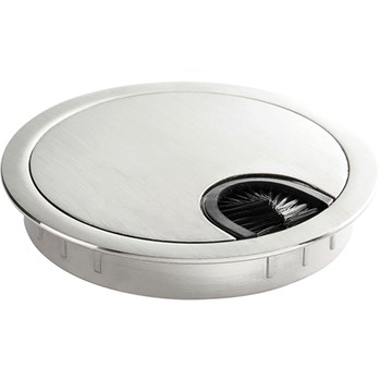 PJ kabelgennemføring Ø80mm metal sølv
