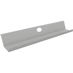 Apto+ Fast kabelbakke 74cm sølv
