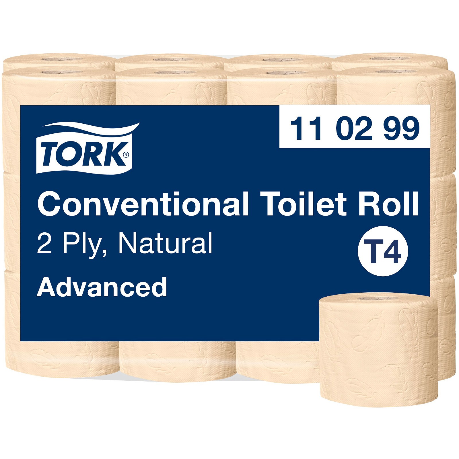 Tork Advanced toiletpapir T4 9,9cmx34,7m natur 24rl