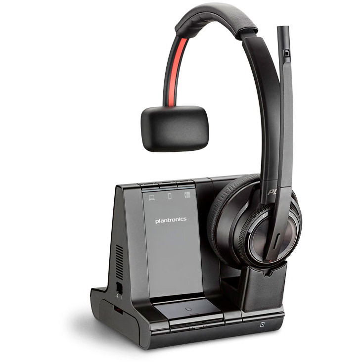Poly Savi 8210 trådløs headset sort