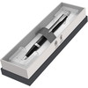 Parker IM Stainless Steel CT kuglepen medium 0,7mm mat sort