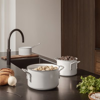Eva Trio White Line grydesæt