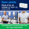 Tork 100589 PeakServe Continuous håndklædeark H5 hvid 3240ark