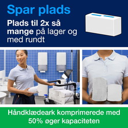 Tork 100589 PeakServe Continuous håndklædeark H5 hvid 3240ark