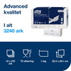 Tork 100589 PeakServe Continuous håndklædeark H5 hvid 3240ark