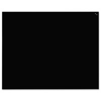NAGA magnetisk glastavle 120x180cm sort
