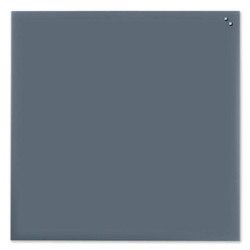 NAGA magnetisk glastavle 100x100cm grå 