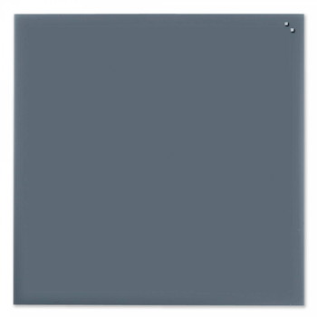 NAGA magnetisk glastavle 100x100cm grå 