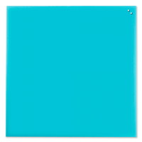 NAGA magnetisk glastavle 100x100cm turkis