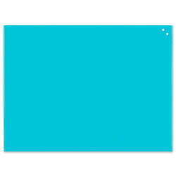 NAGA magnetisk glastavle 60x80cm turkis