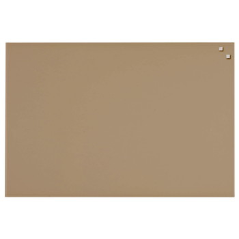 NAGA magnetisk glastavle 60x80cm beige