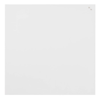 NAGA magnetisk glastavle 100x100cm Pure White