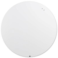 NAGA magnetisk glastavle Ø100cm Pure White