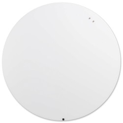 NAGA magnetisk glastavle Ø100cm Pure White