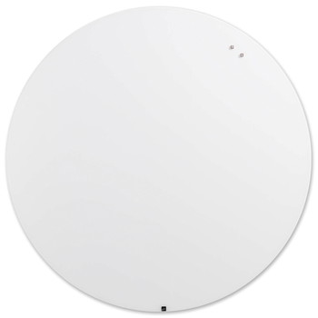 NAGA magnetisk glastavle Ø100cm Pure White