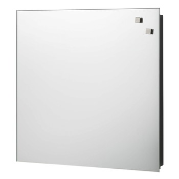 NAGA magnetisk glas nøgleskab 5x30x30cm spejl