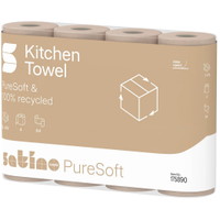 Satino PureSoft køkkenrulle 3-lags 26cmx14m 32rl